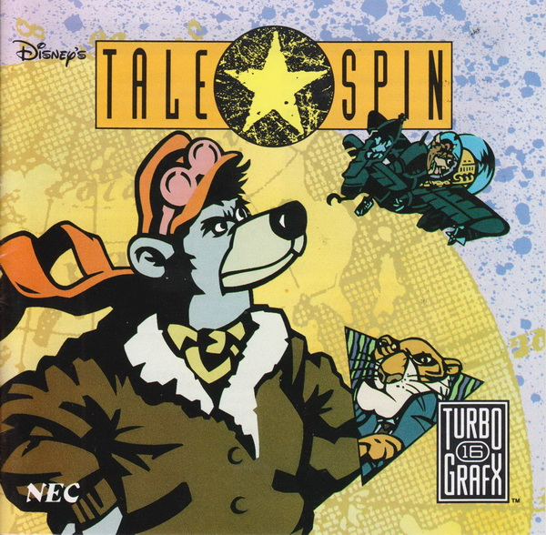 TaleSpin box art for TurboGrafx-16